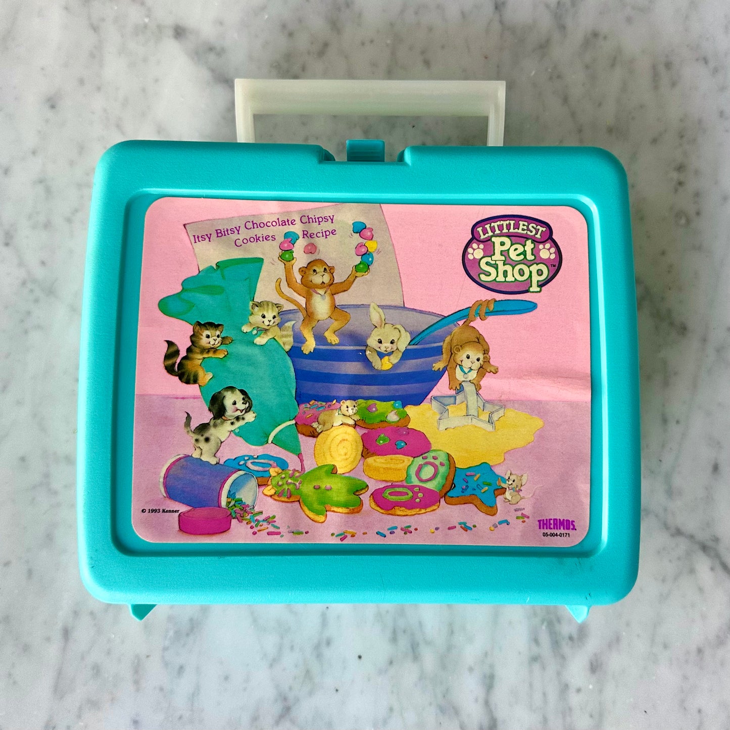 1993 Littlest Pet Shop Lunchbox and Thermos