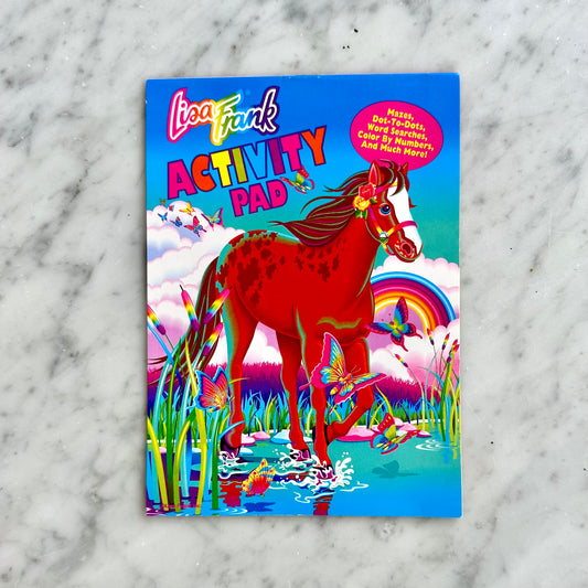 90’s Lisa Frank Activity Pad