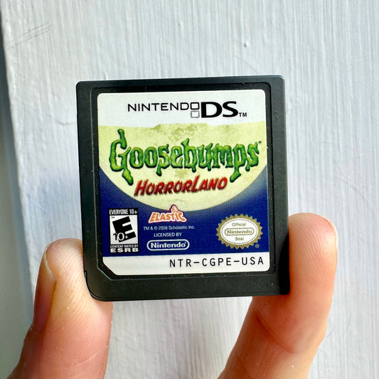 Goosebumps “Horrorland” DS Game