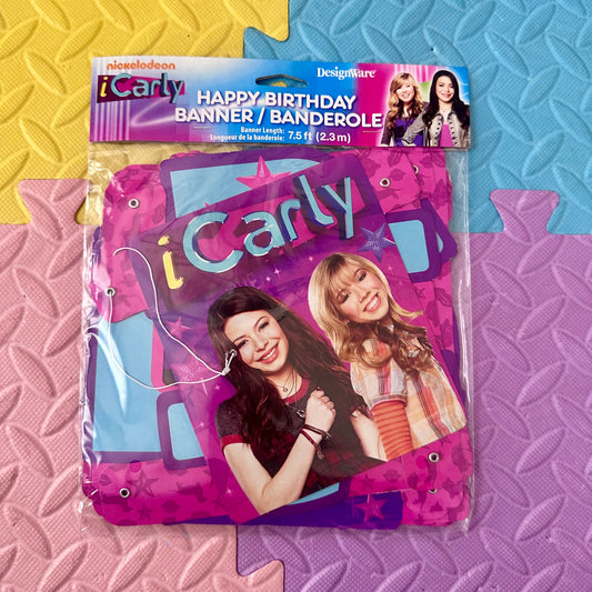 Nickelodeon iCarly Birthday Banner