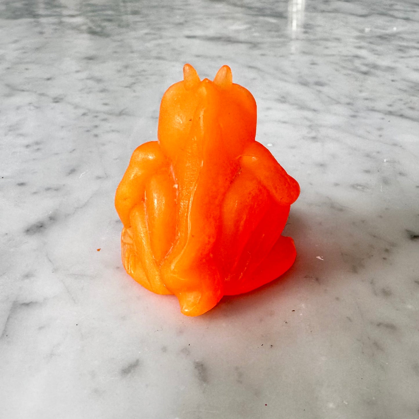 1984 The Real Ghostbusters Mini Shooter Ecto 1 Orange Ghost