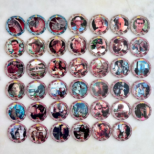 1993 Skybox Jurassic Park POGS