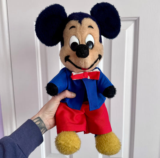 Vintage Mickey Mouse Plush