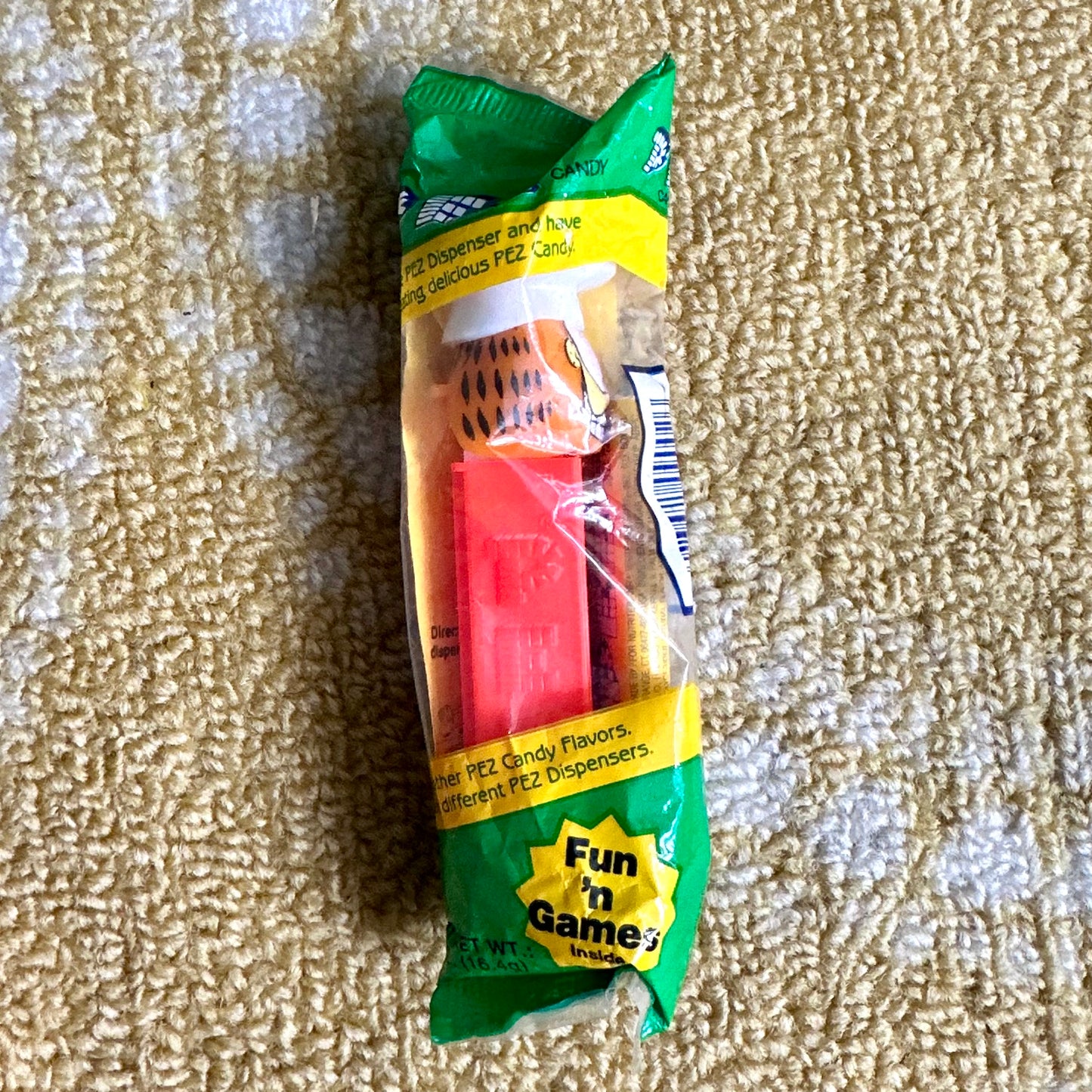 Vintage Garfield PEZ Dispenser
