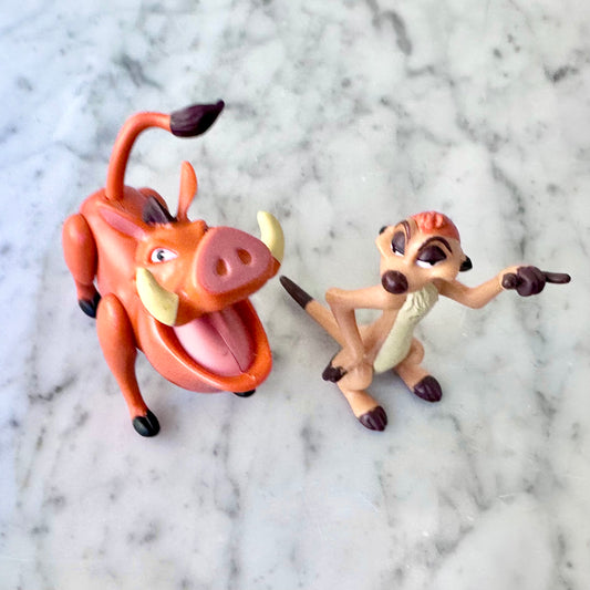 90’s Timon and Pumba Figures