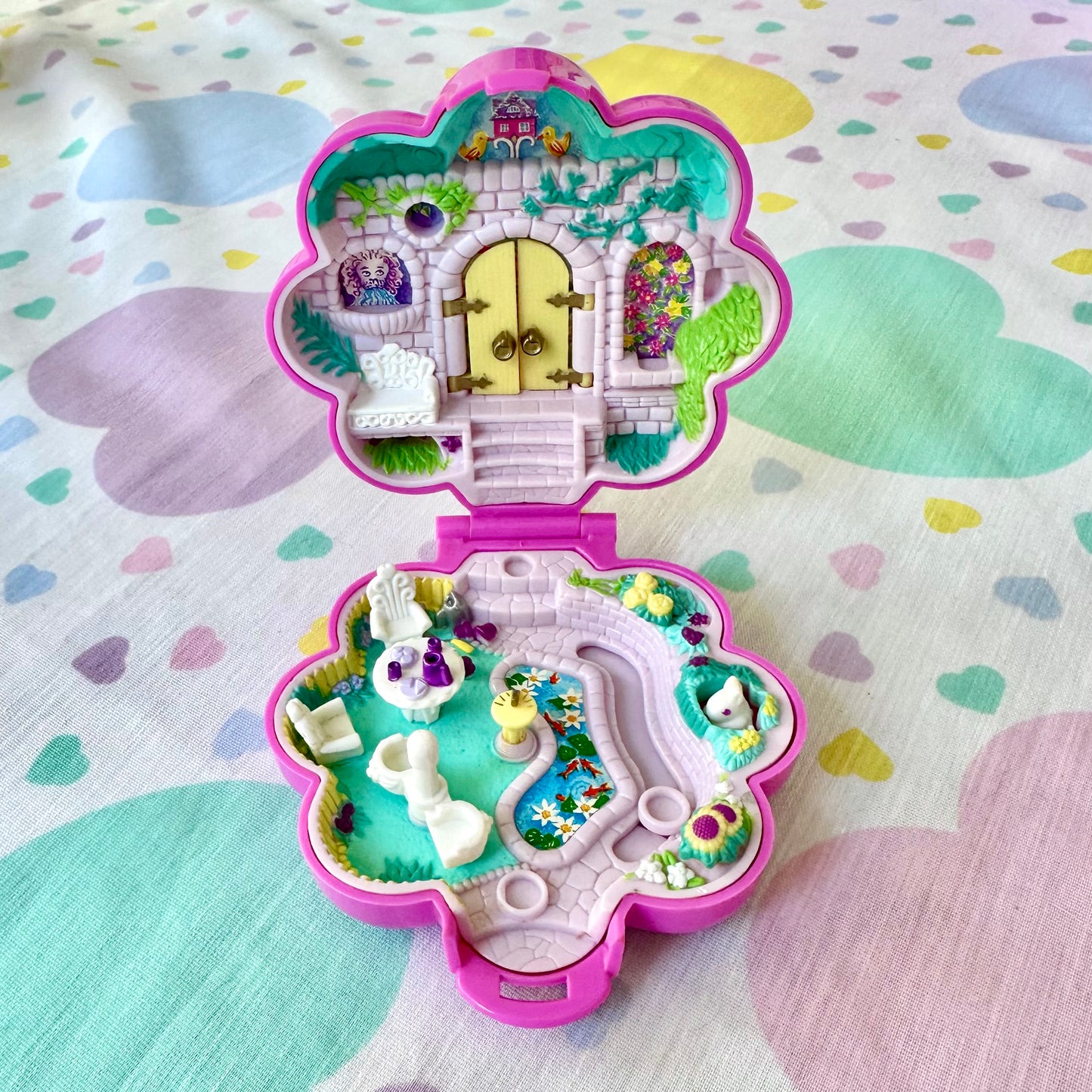 1990 Polly Pocket Garden Surprise Compact