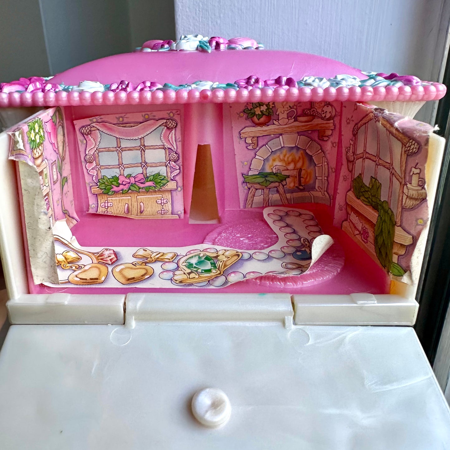 1993 Fairy Winkles Cozy Keepsakes Jewelry Box