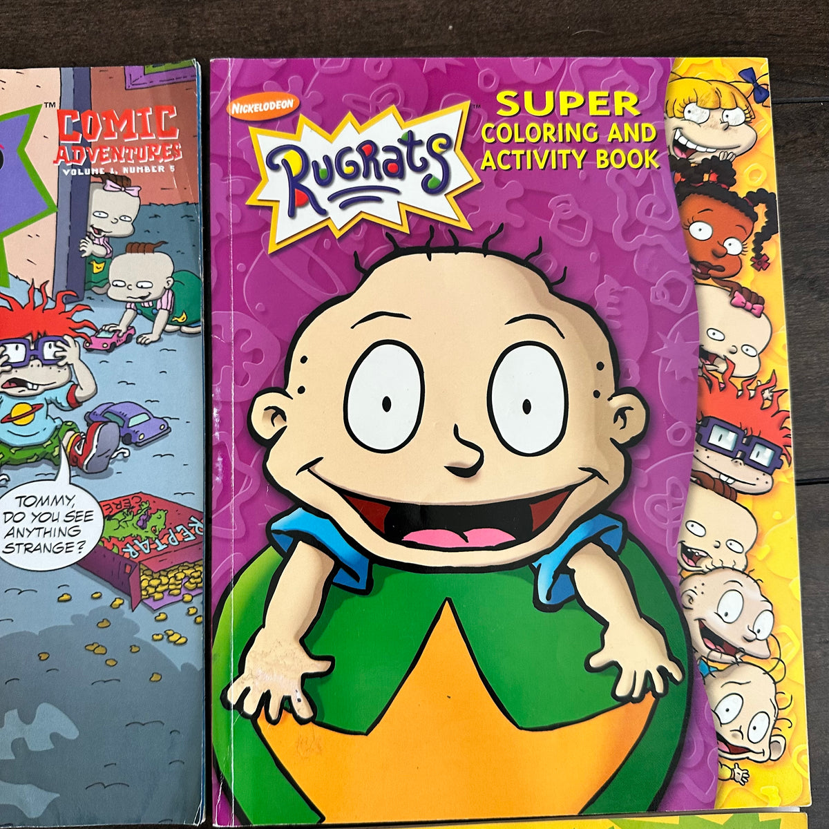 90’s Rugrats Comic and Coloring Book Lot