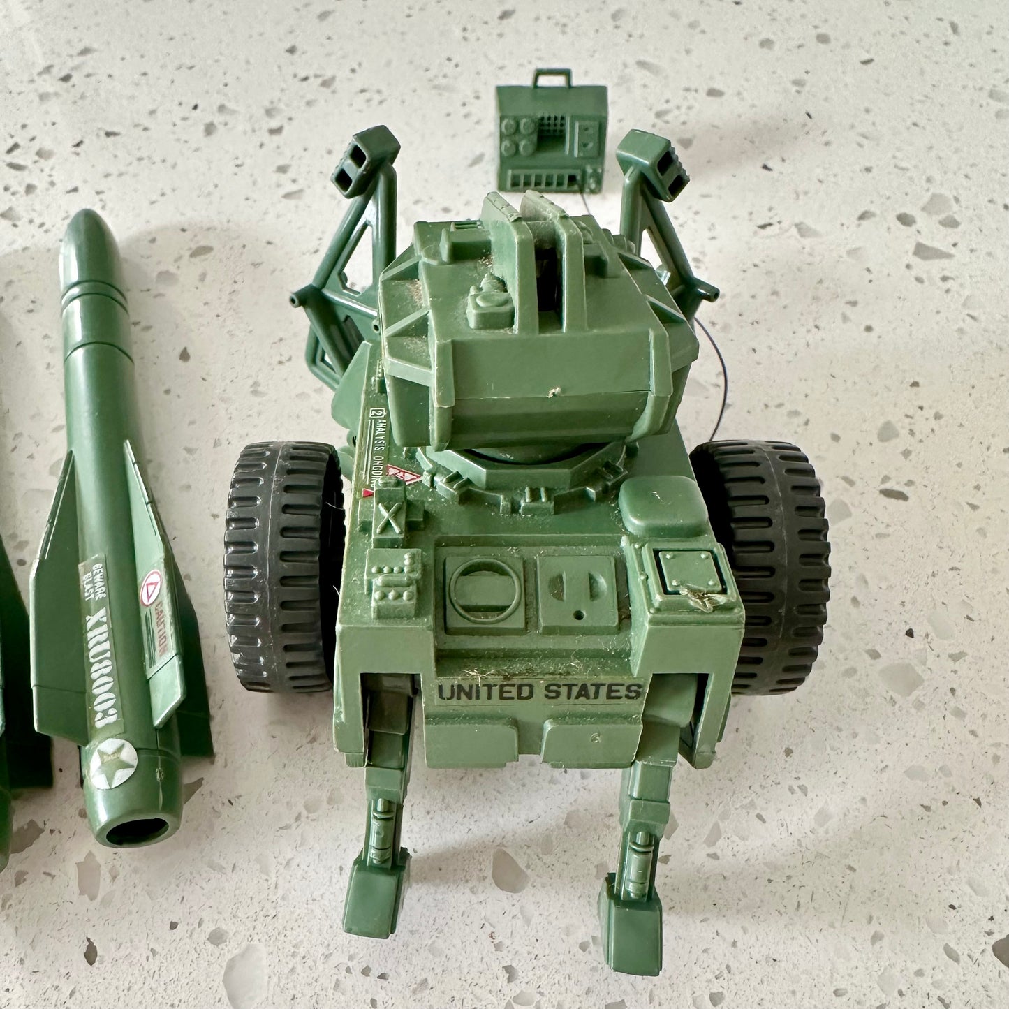 1982 G.I. Joe M.M.S. MOBILE MISSLE SYSTEM