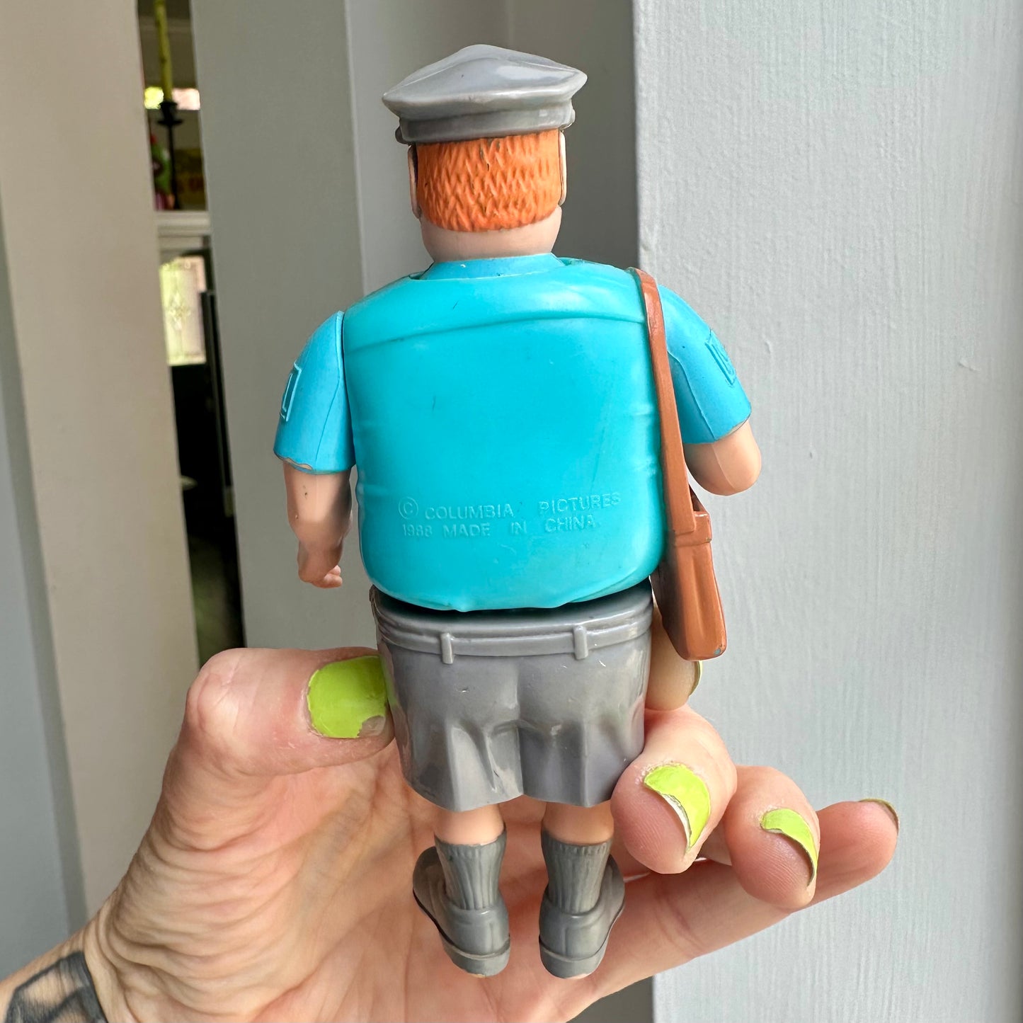 1988 The Real Ghostbusters Haunted Humans Mail Fraud Action Figure