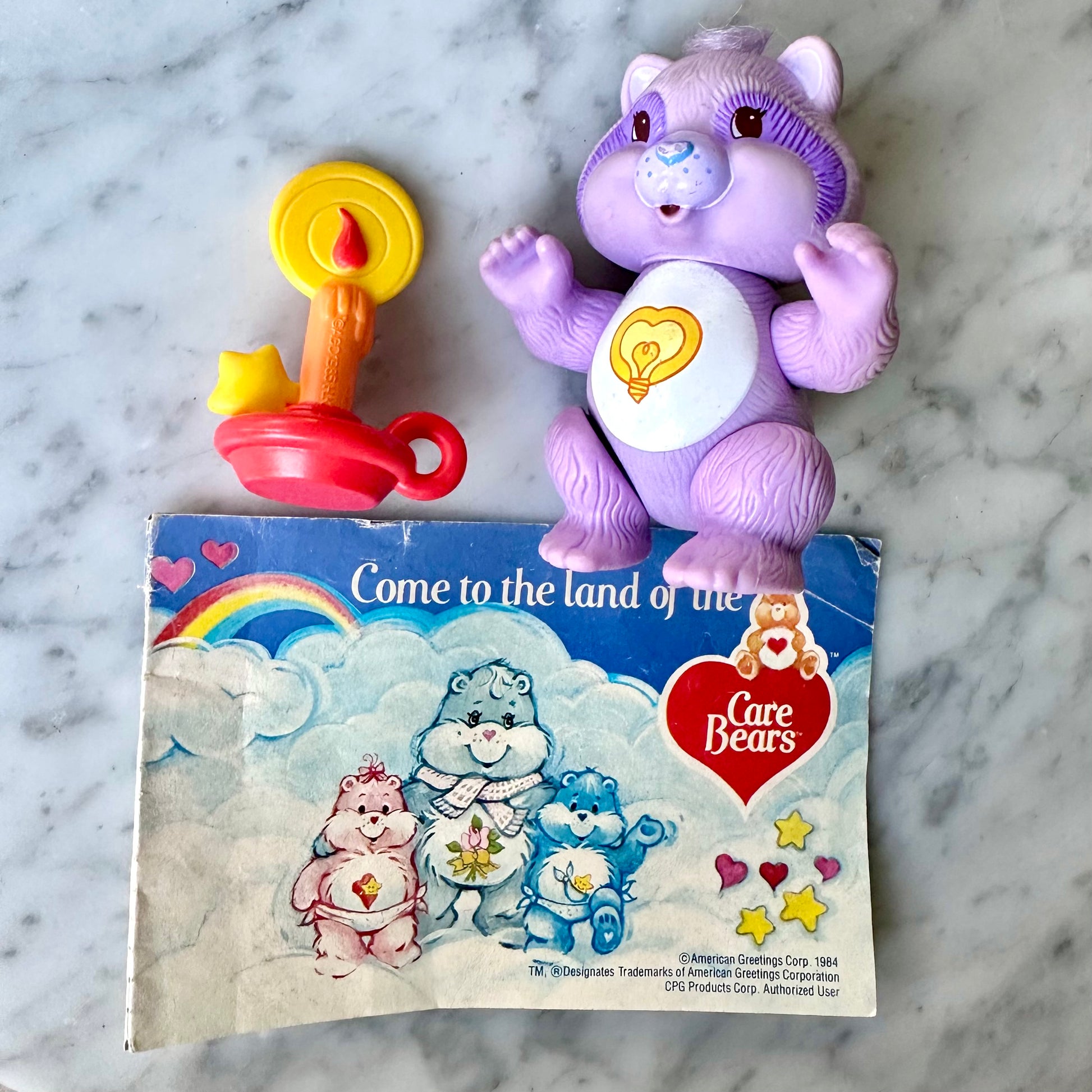 80’s Care Bear Cousins Bright Heart Raccoon - Main Image