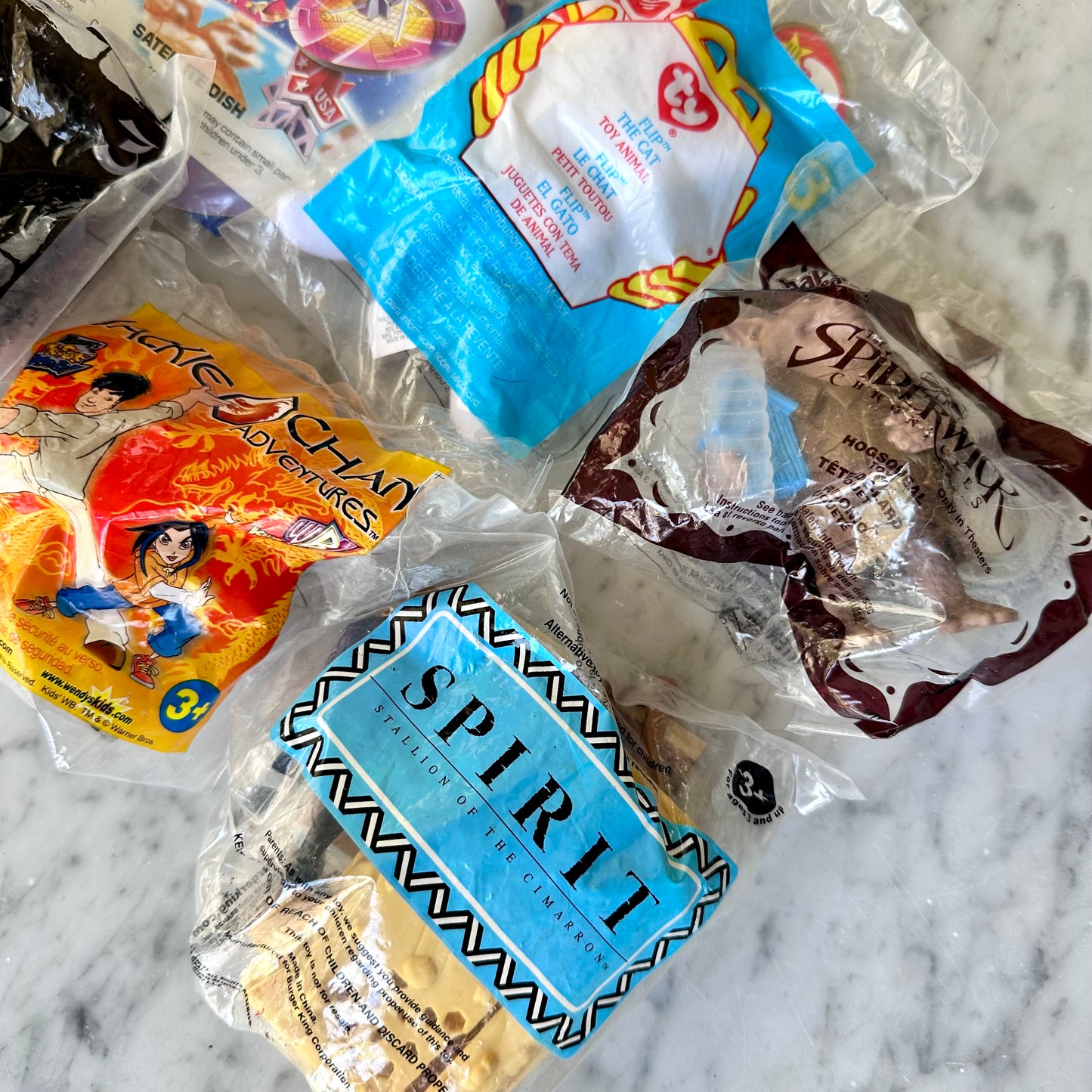 Vintage Kids Meal Toy Lot