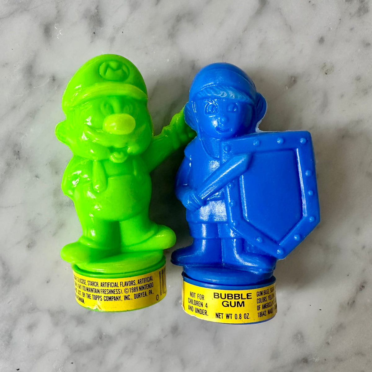 1989 Topps Super Mario Bros & Zelda Bubble Gum