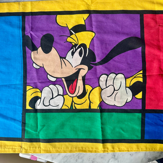 90’s Disney Mickey Mouse/Goofy Pillowcase