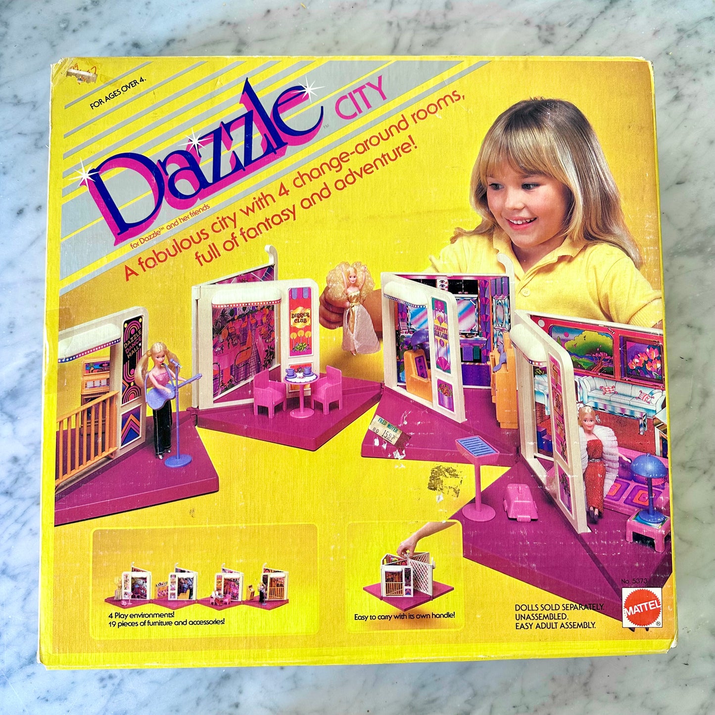 1981 Mattel Dazzle City Playset
