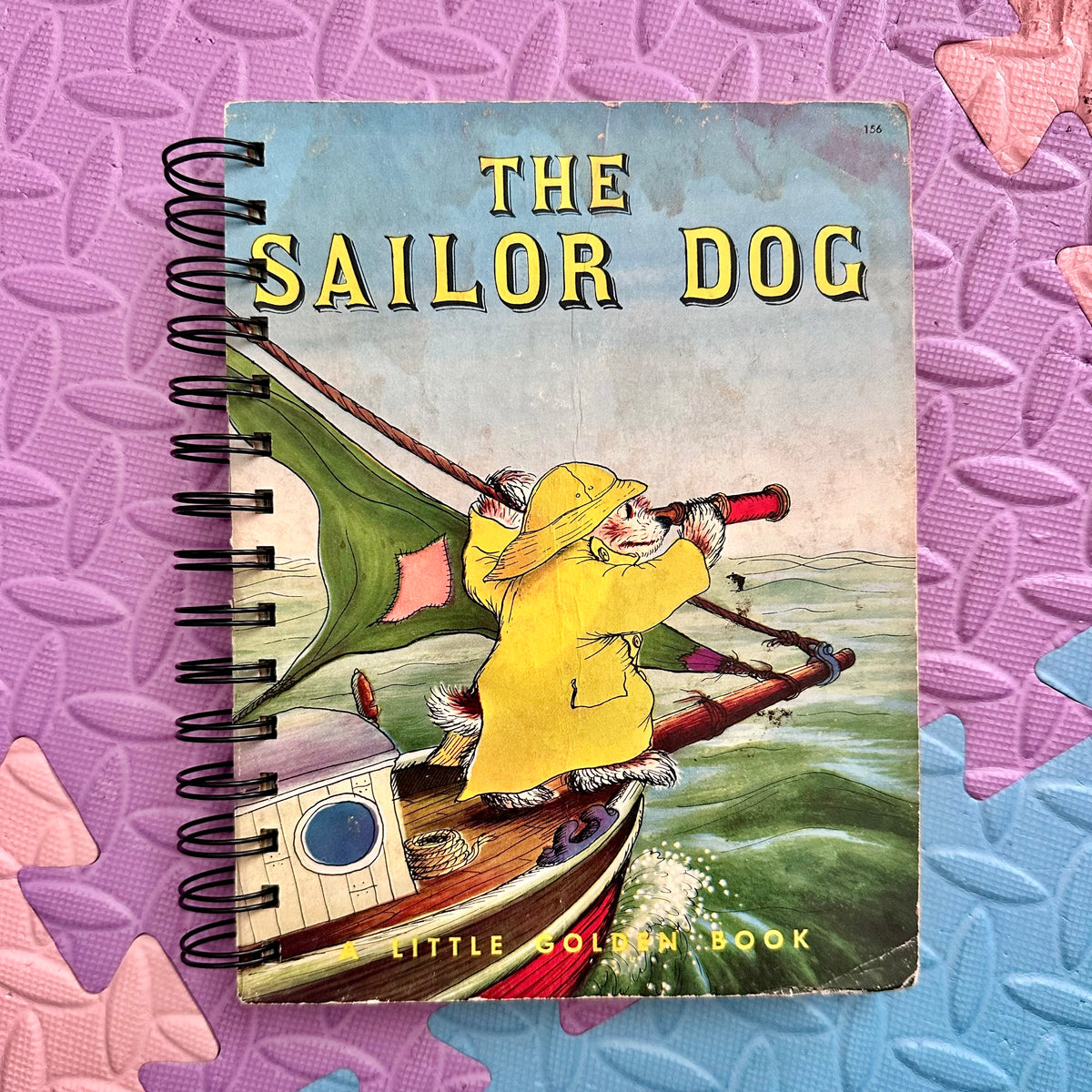 Vintage “The Sailor Dog” Golden Book Junk Journal