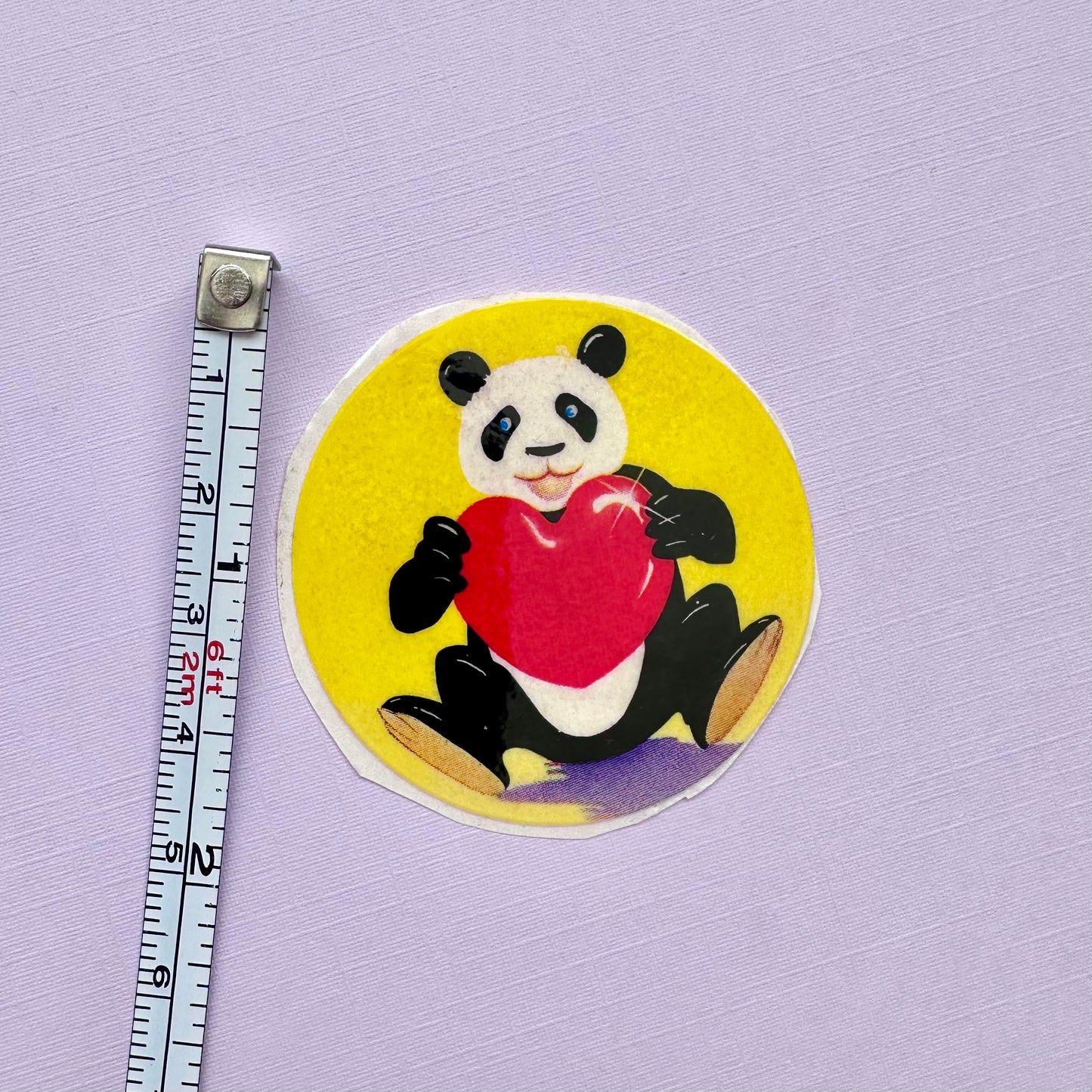 1982 Lisa Frank Panda Bear Sticker