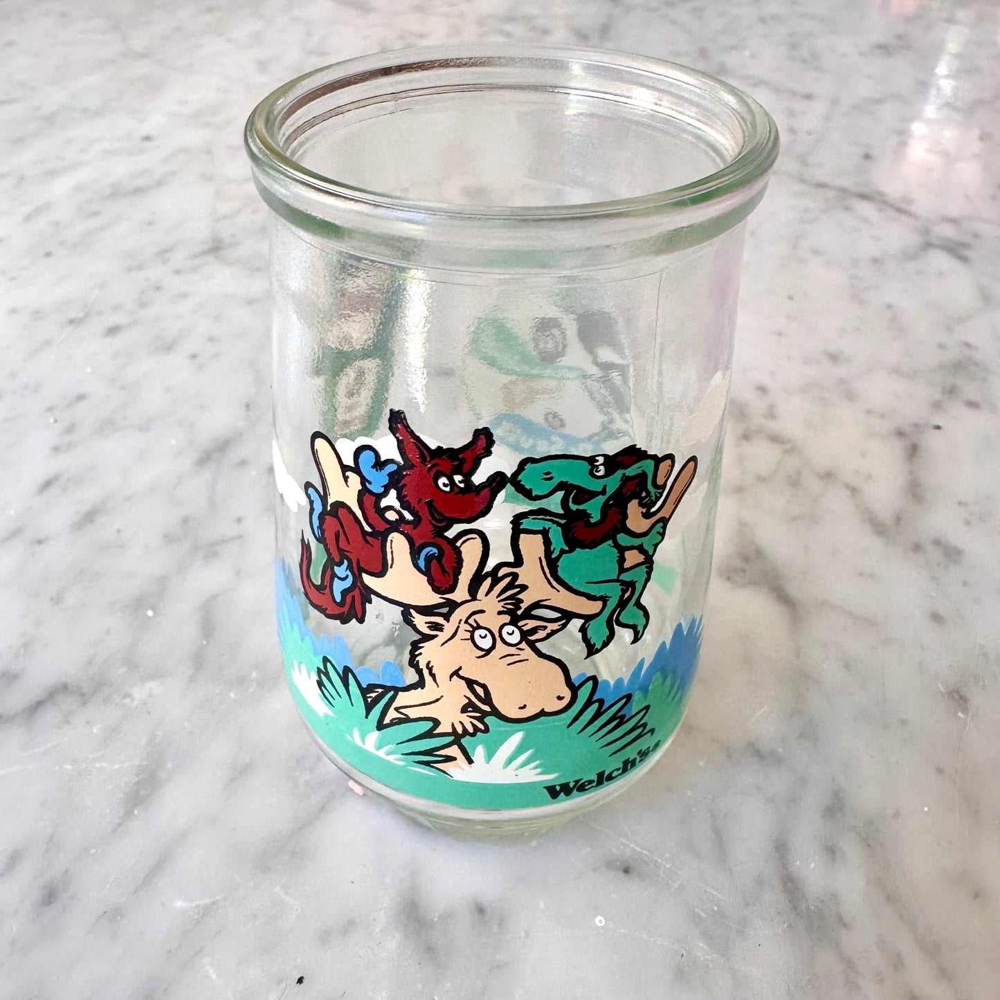 90’s Welch’s Dr Suess Jelly Jar Glass