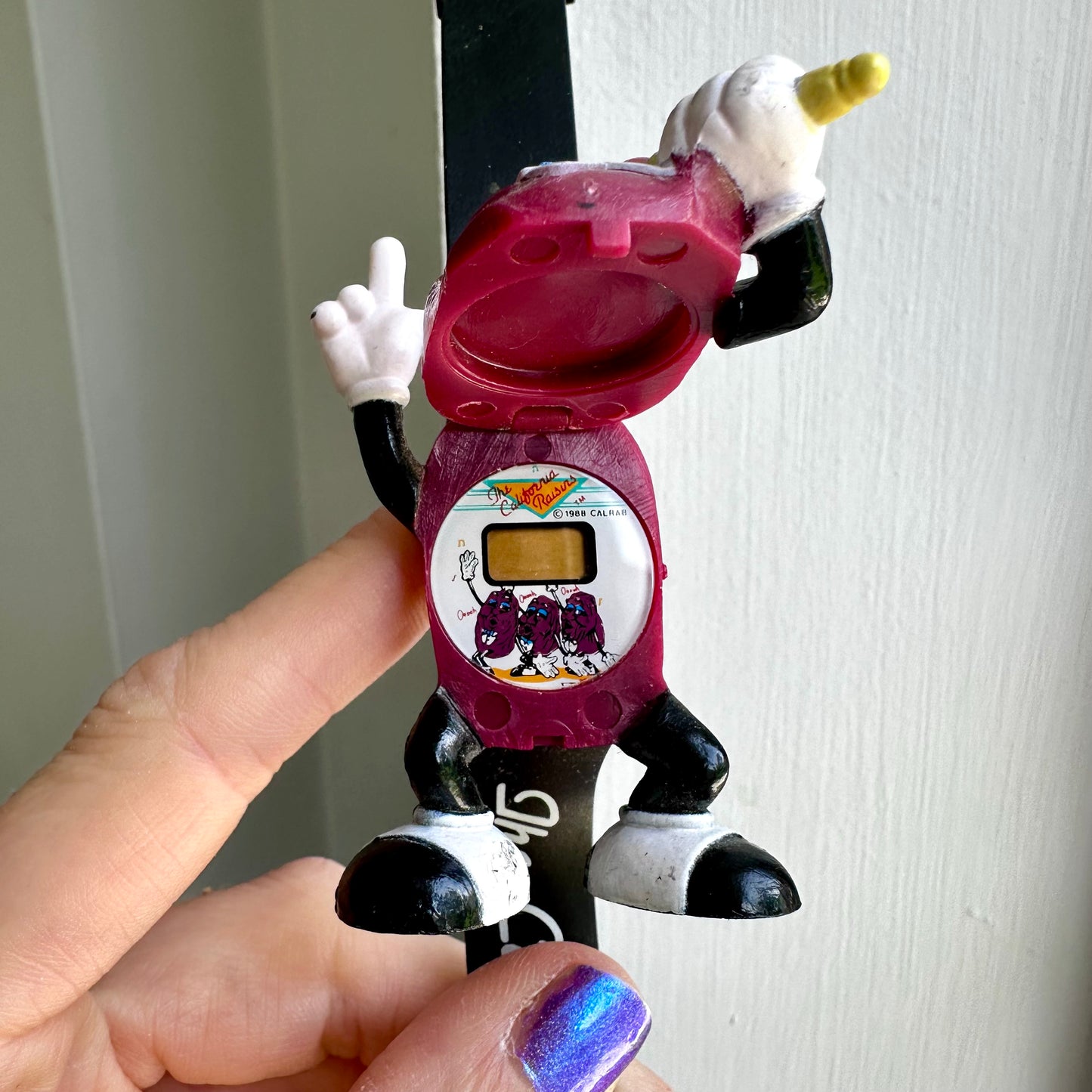 1988 California Raisins Digital Wristwatch