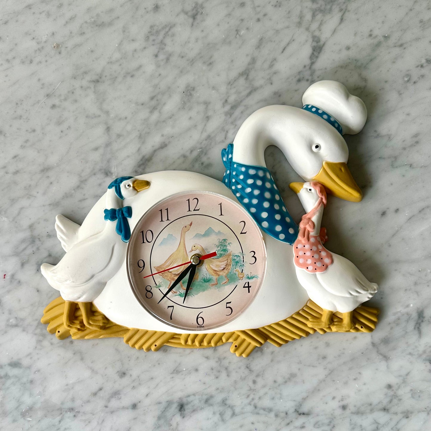 80’s Country Goose Wall Clock