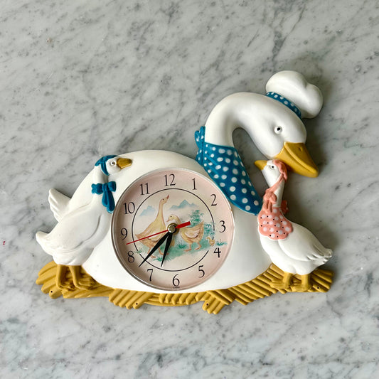80’s Country Goose Wall Clock