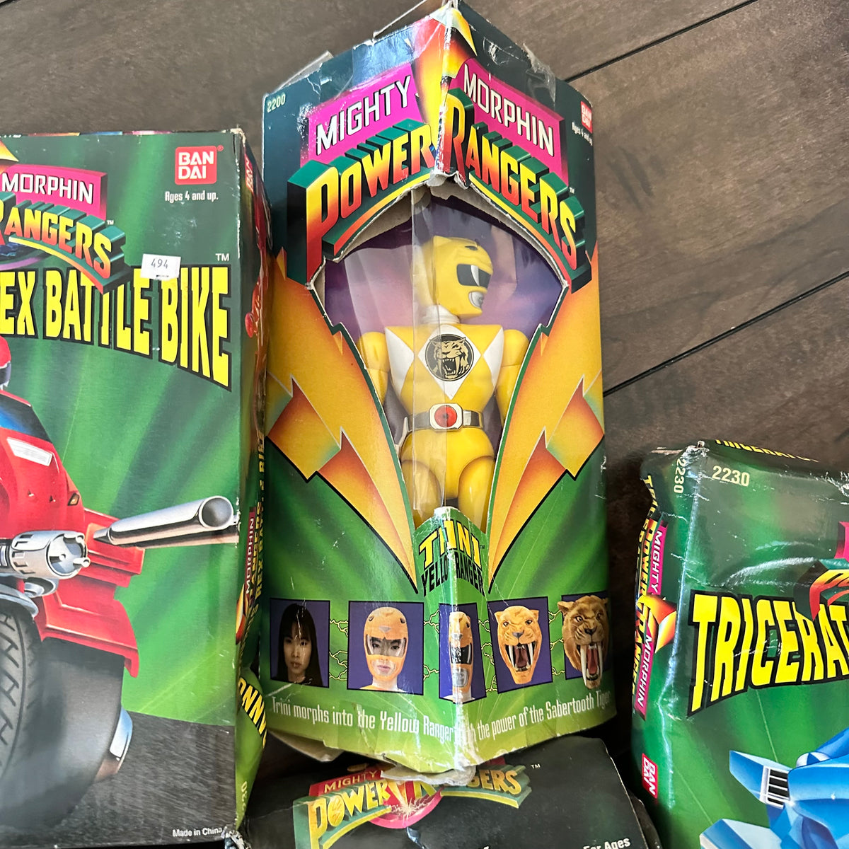 90’s Mighty Morphin Power Rangers Lot
