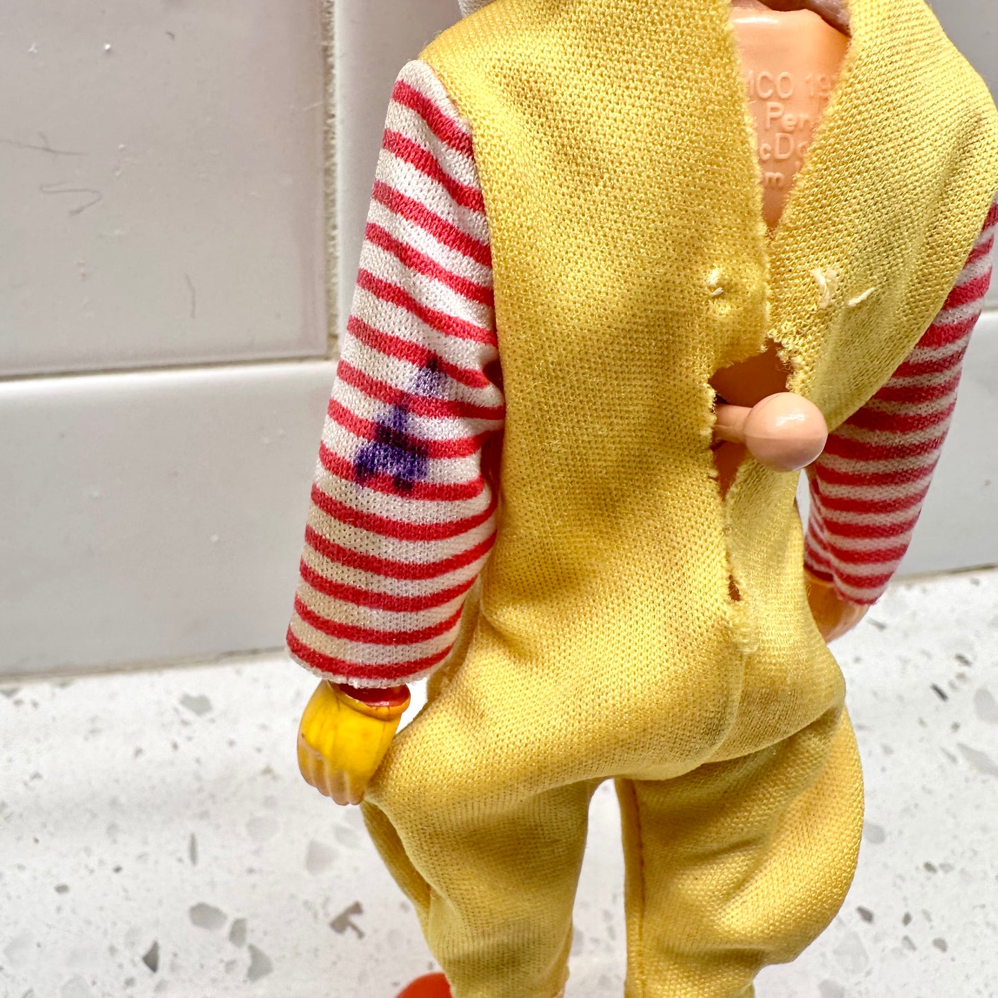 1976 Remco McDonaldland Ronald McDonald Action Figure