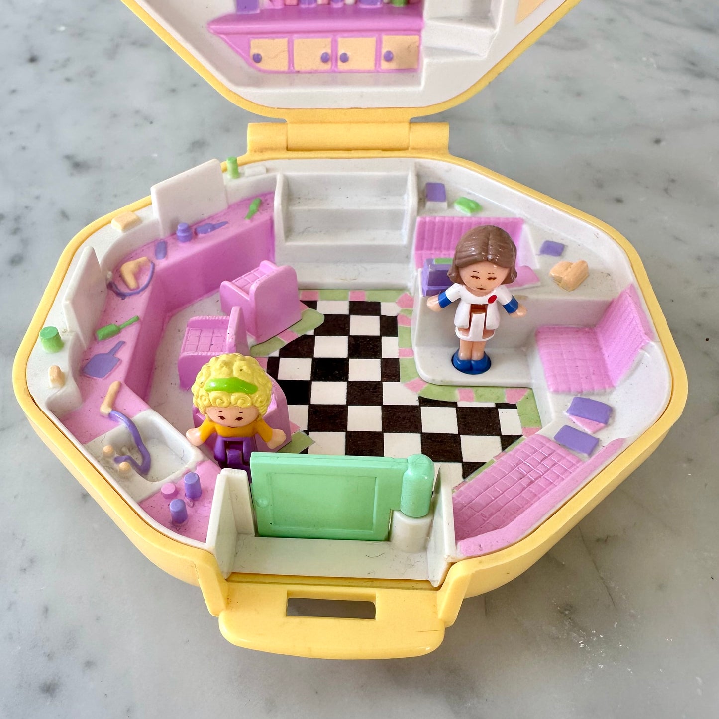 1990 Polly Pocket “Polly’s Hair Salon”