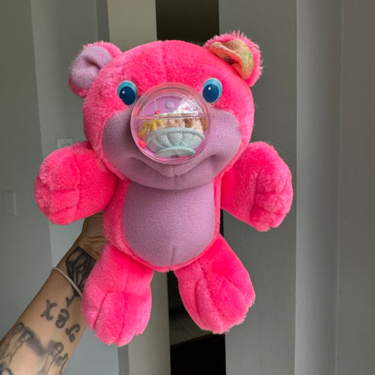 1987 Sundae Nosy Bear Plush
