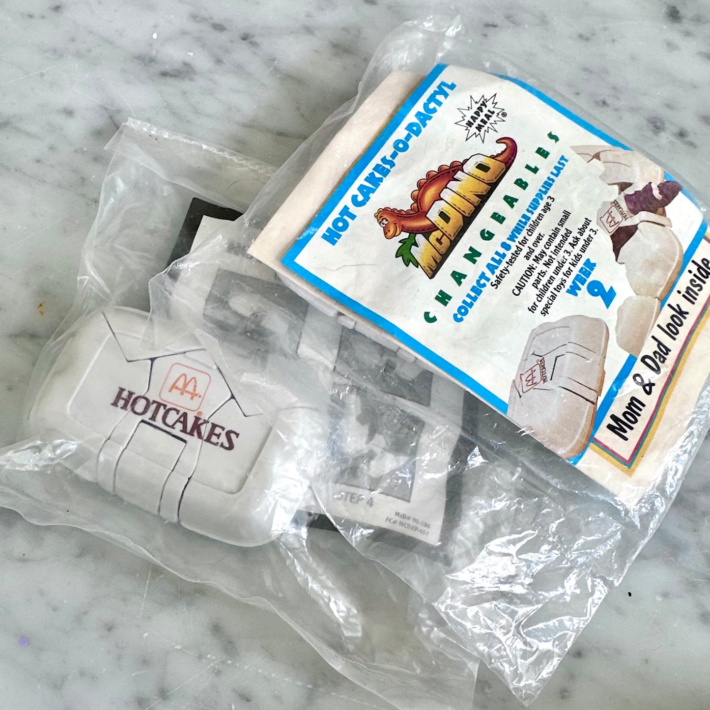 1990 Hot-Cakes-O-Dactyl McDino