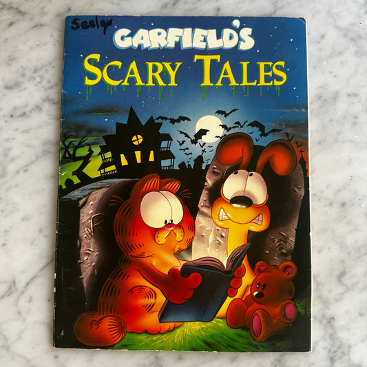 1990 Garfield’s Scary Tales Book