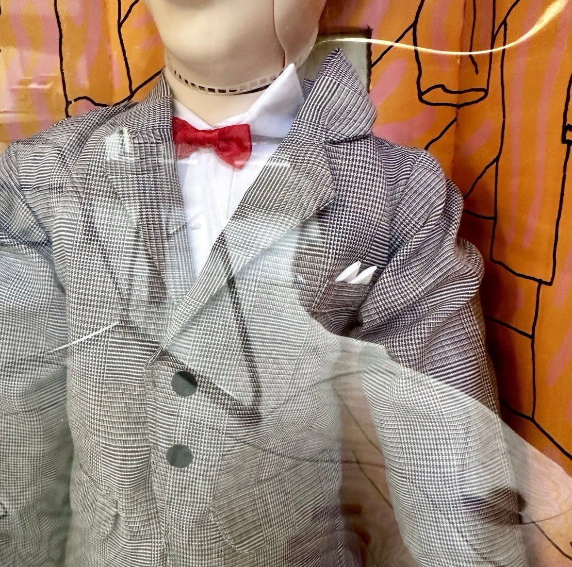 1989 Pee Wee Herman Ventriloquist Doll