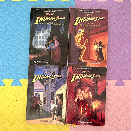 1990 Young Indiana Jones Book Lot