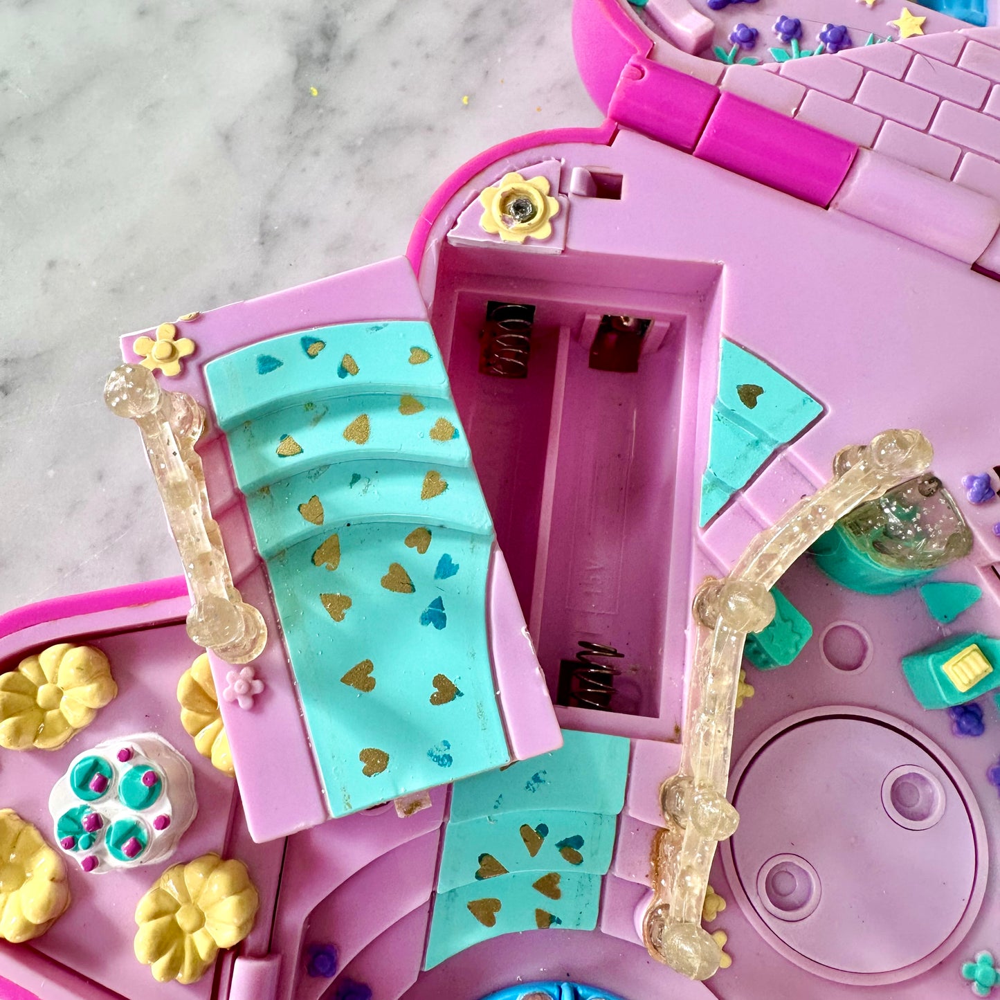 1993 Polly Pocket Fairylight Wonderland Compact Damaged