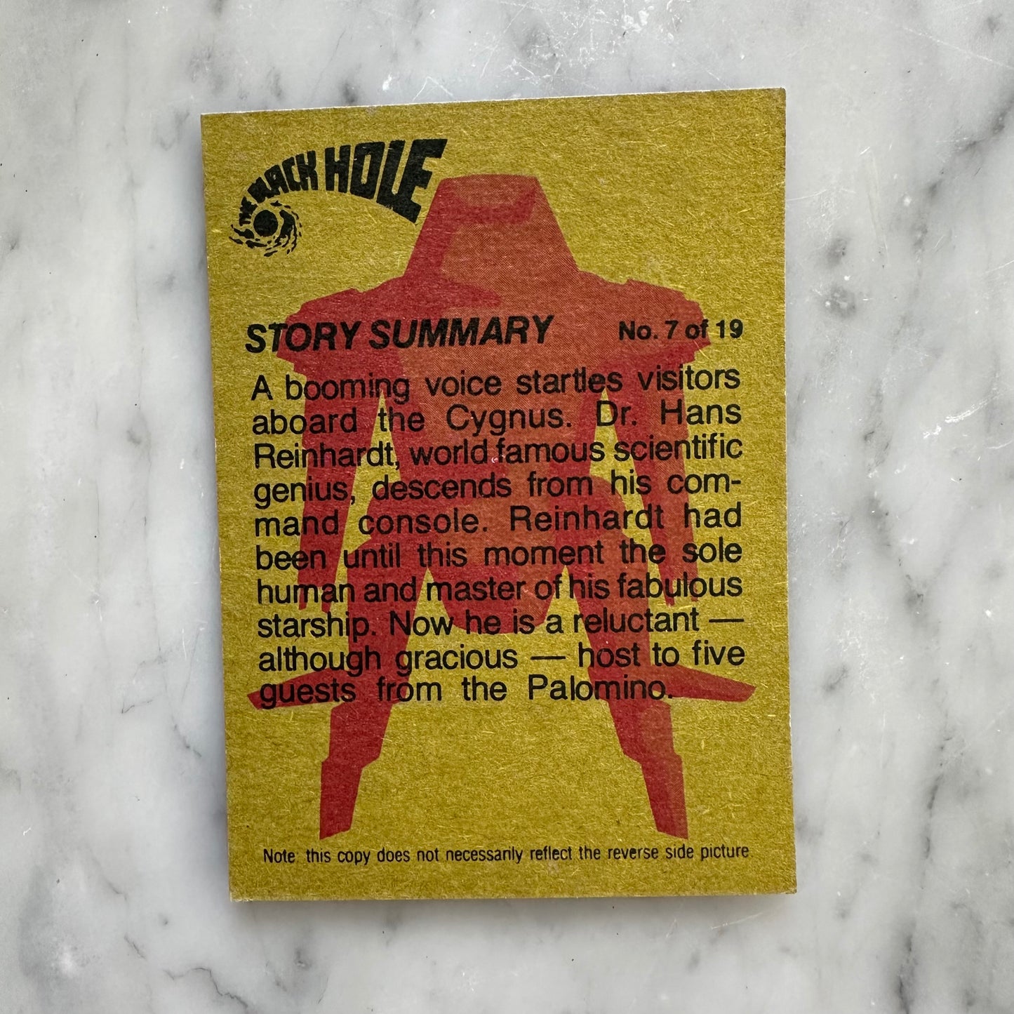1979 Topps Black Hole Trading Cards