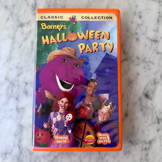 1998 Barney’s Halloween Party VHS