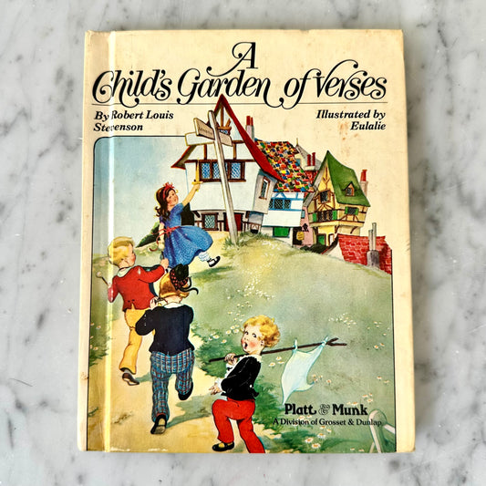 1961 A Child's Garden of Verses by Robert Louis Stevenson Book
