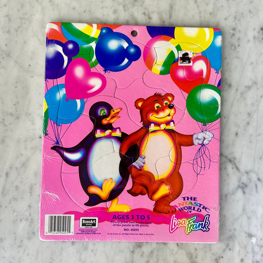 Vintage Lisa Frank Board Puzzle