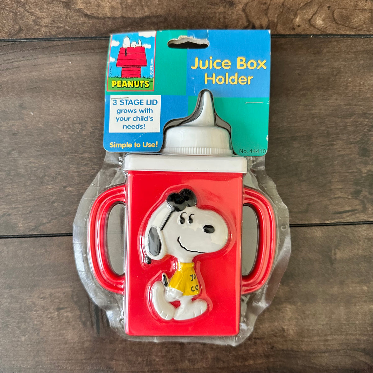 Vintage Snoopy Juice Box Holder