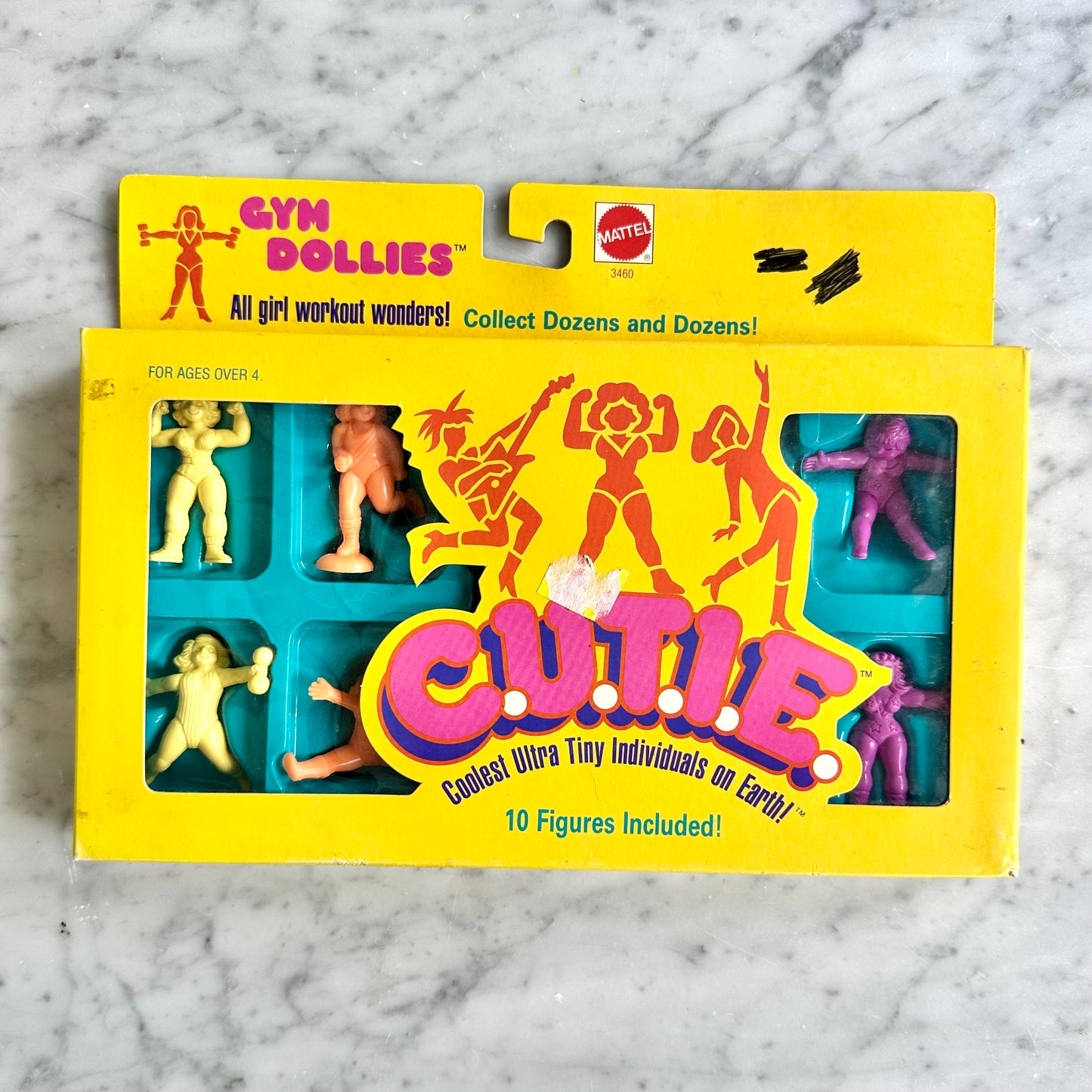 80’s Mattel C.U.T.I.E. “Gym Dollies” Figures