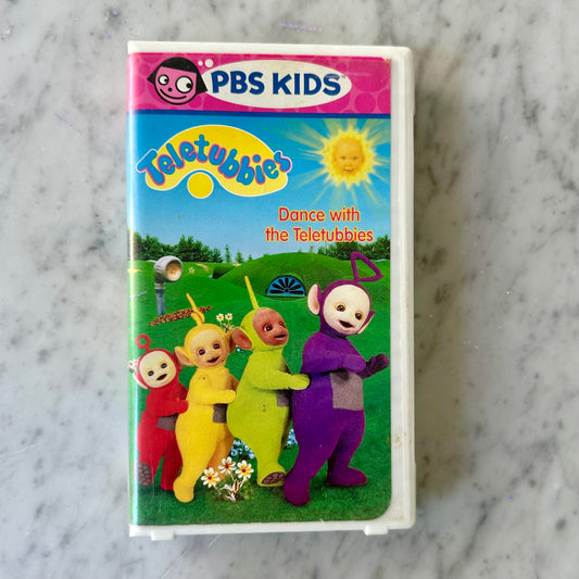 2001 Teletubbies “Dance With The Teletubbies” VHS