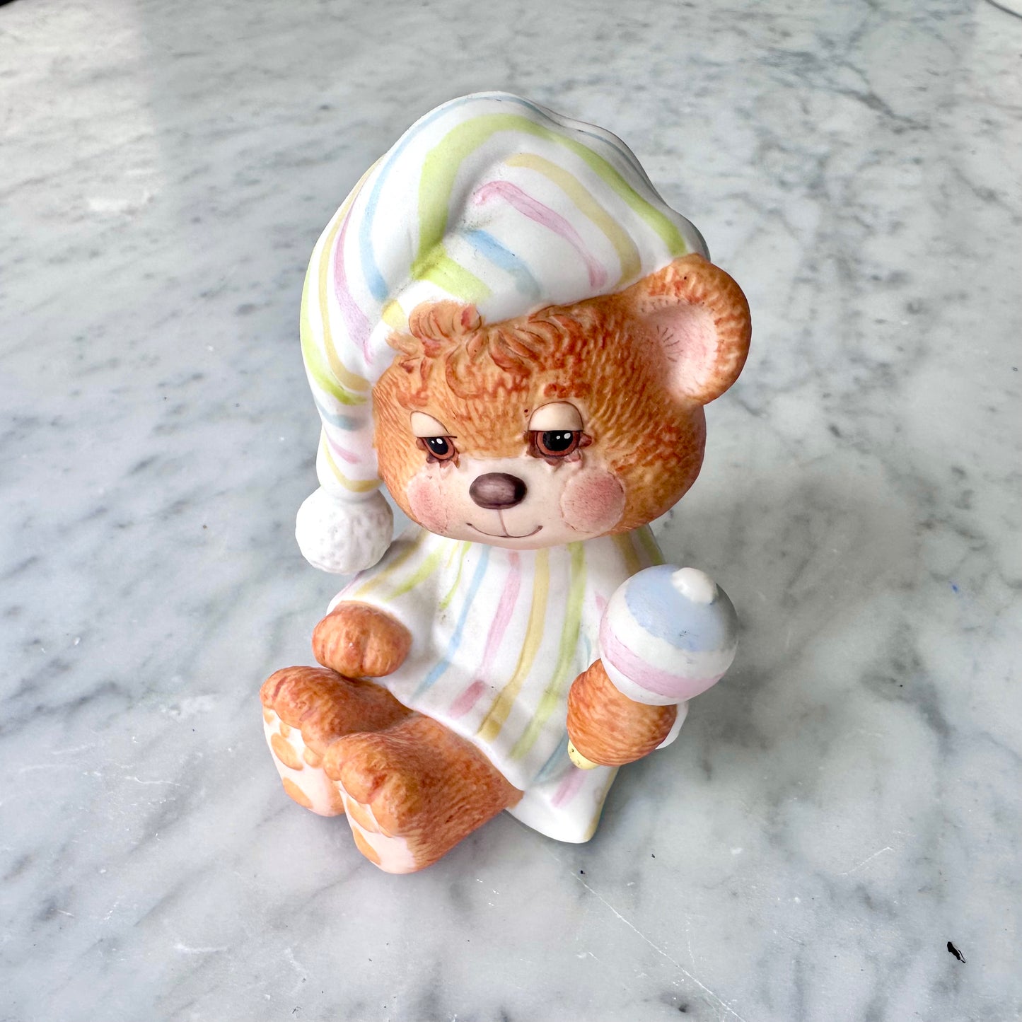 1982 Teddy Beddy Bear Porcelain Figurine