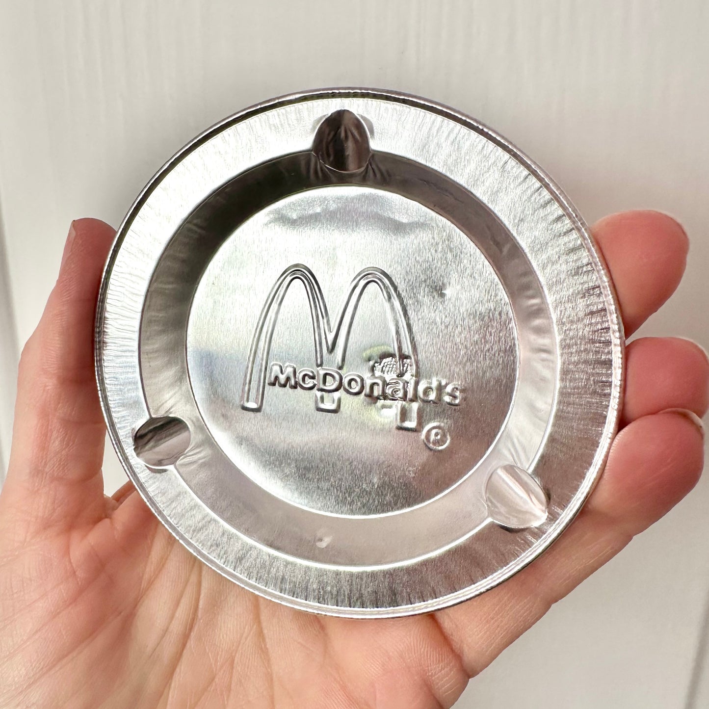 80’s McDonald’s Aluminum Ashtray