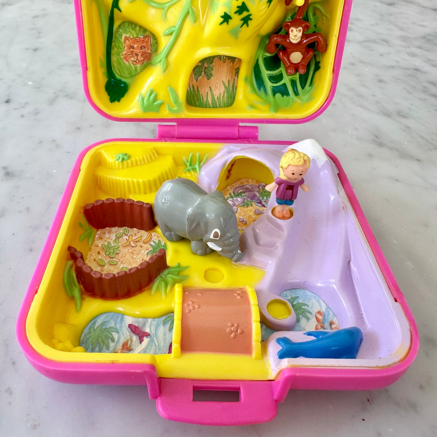 1989 Polly Pocket Wild Zoo World