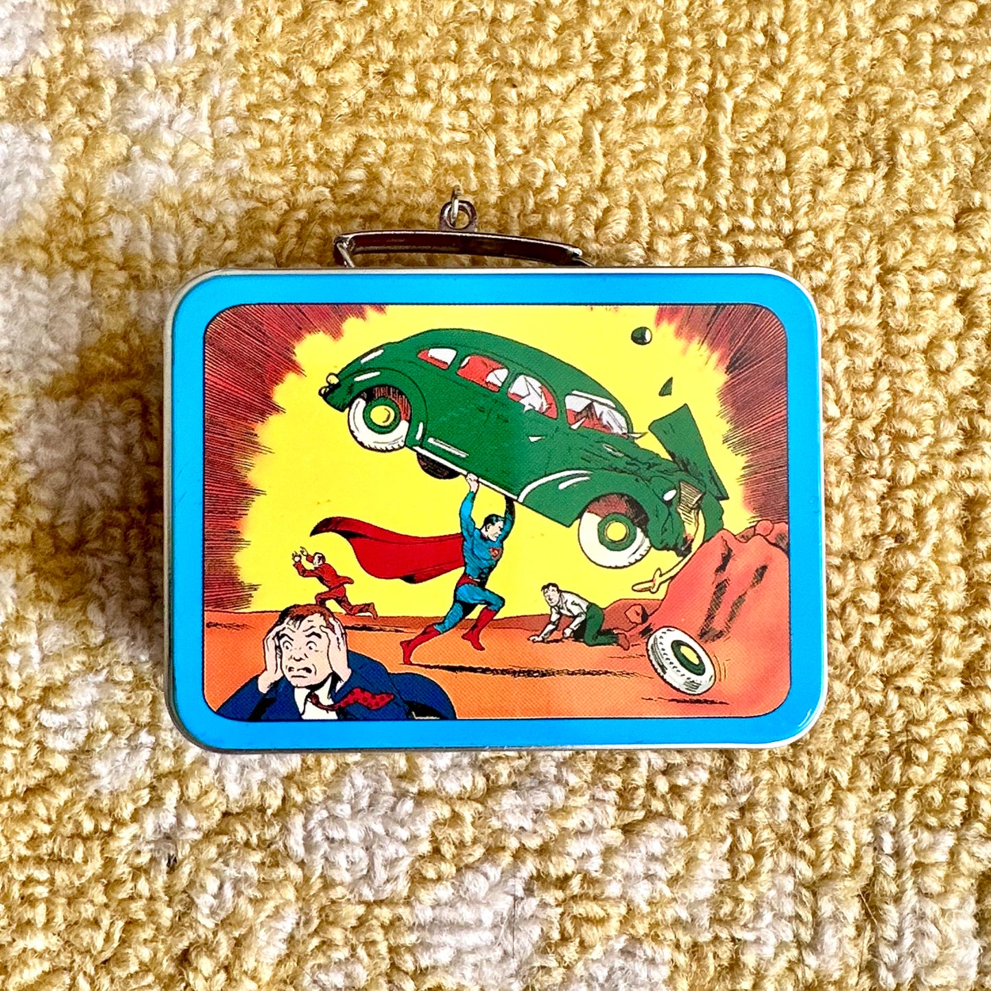 1998 Superman Mini Tin Lunchbox