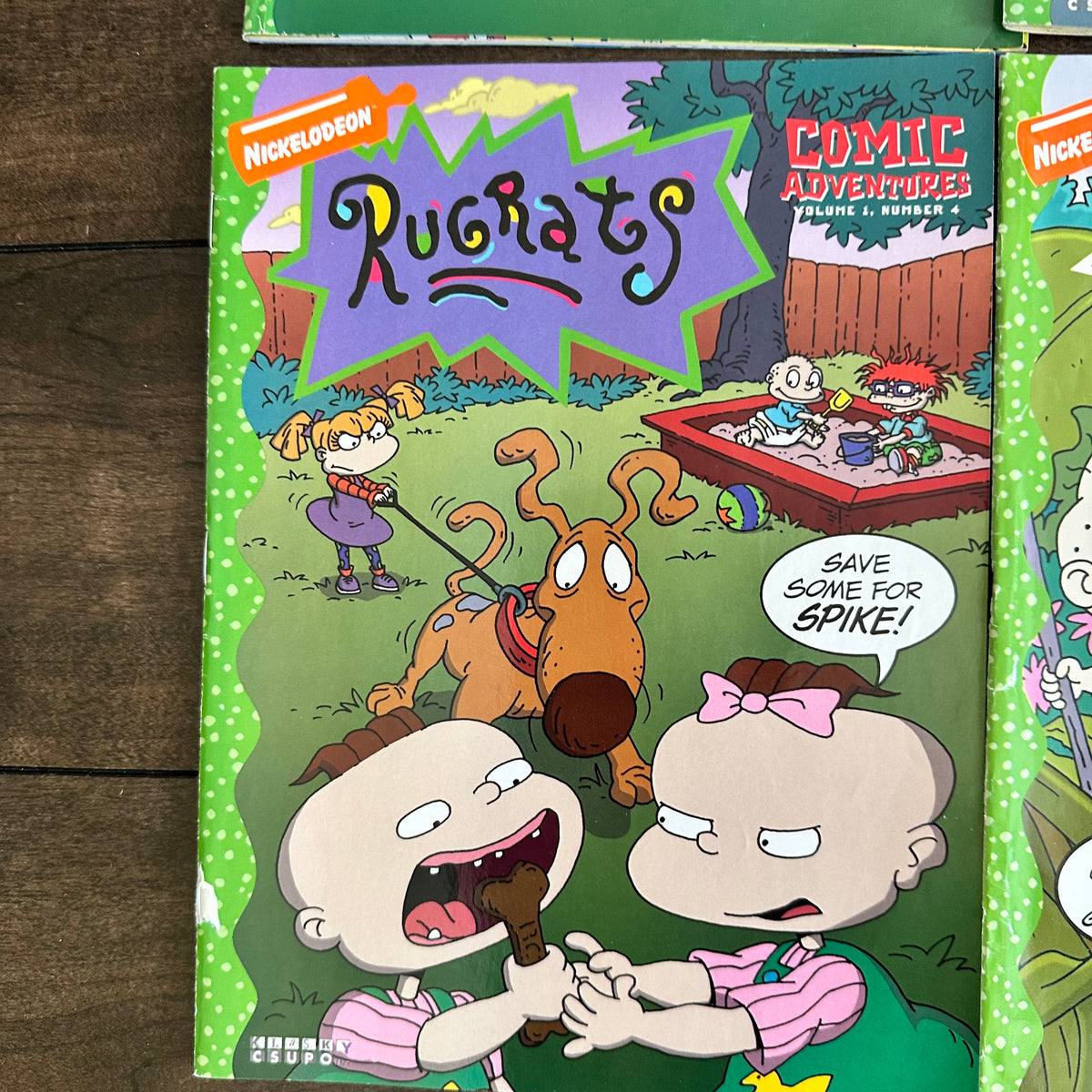 90’s Rugrats Comic and Coloring Book Lot