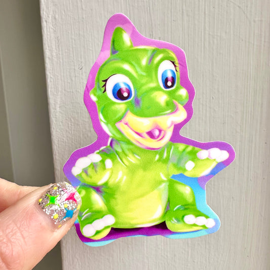 Ducky Pizza Hut Puppet Vinyl Sticker