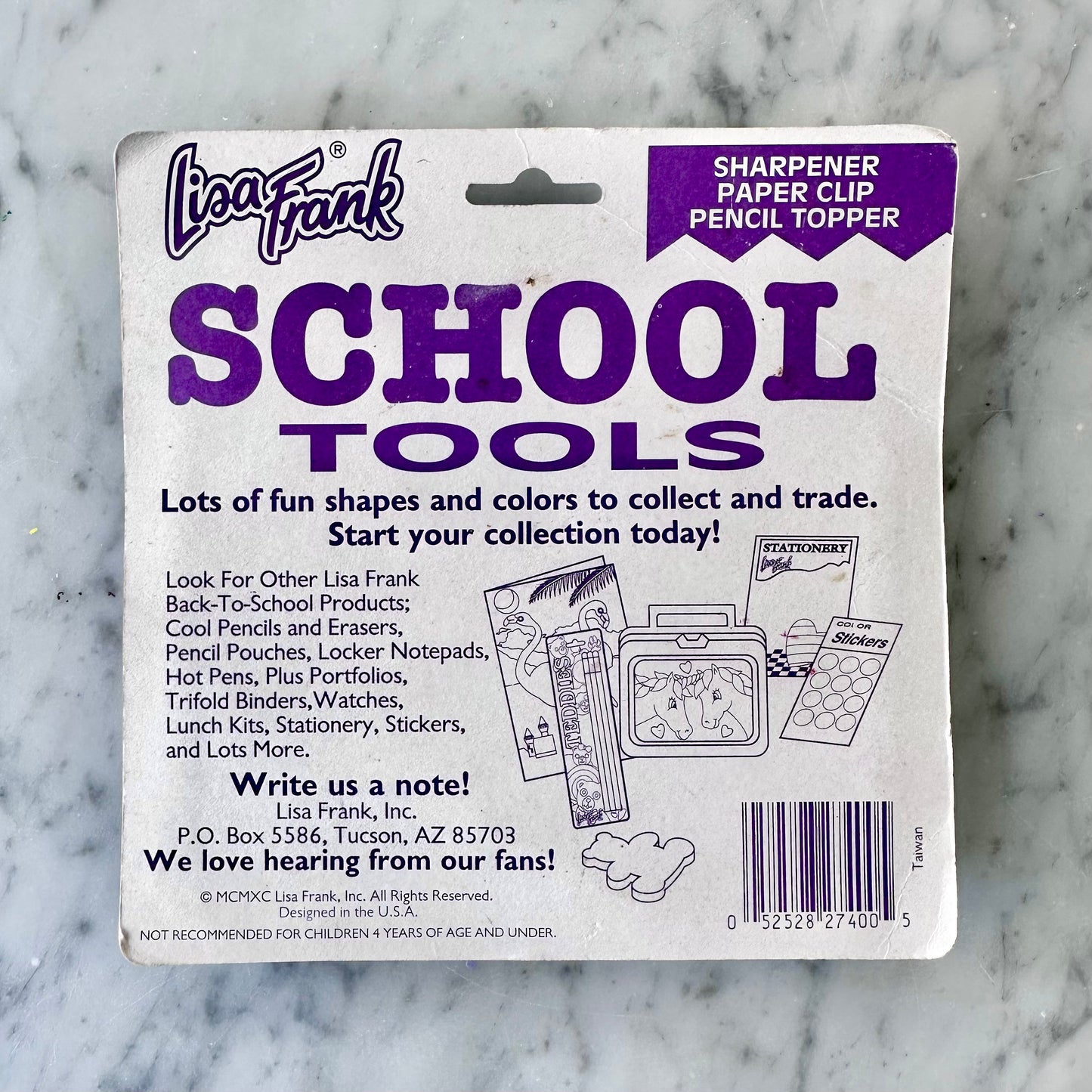 90’s Lisa Frank School Tools