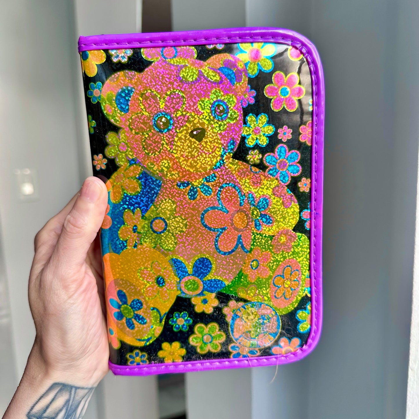 90’s Lisa Frank Blossom Bear Planner *READ