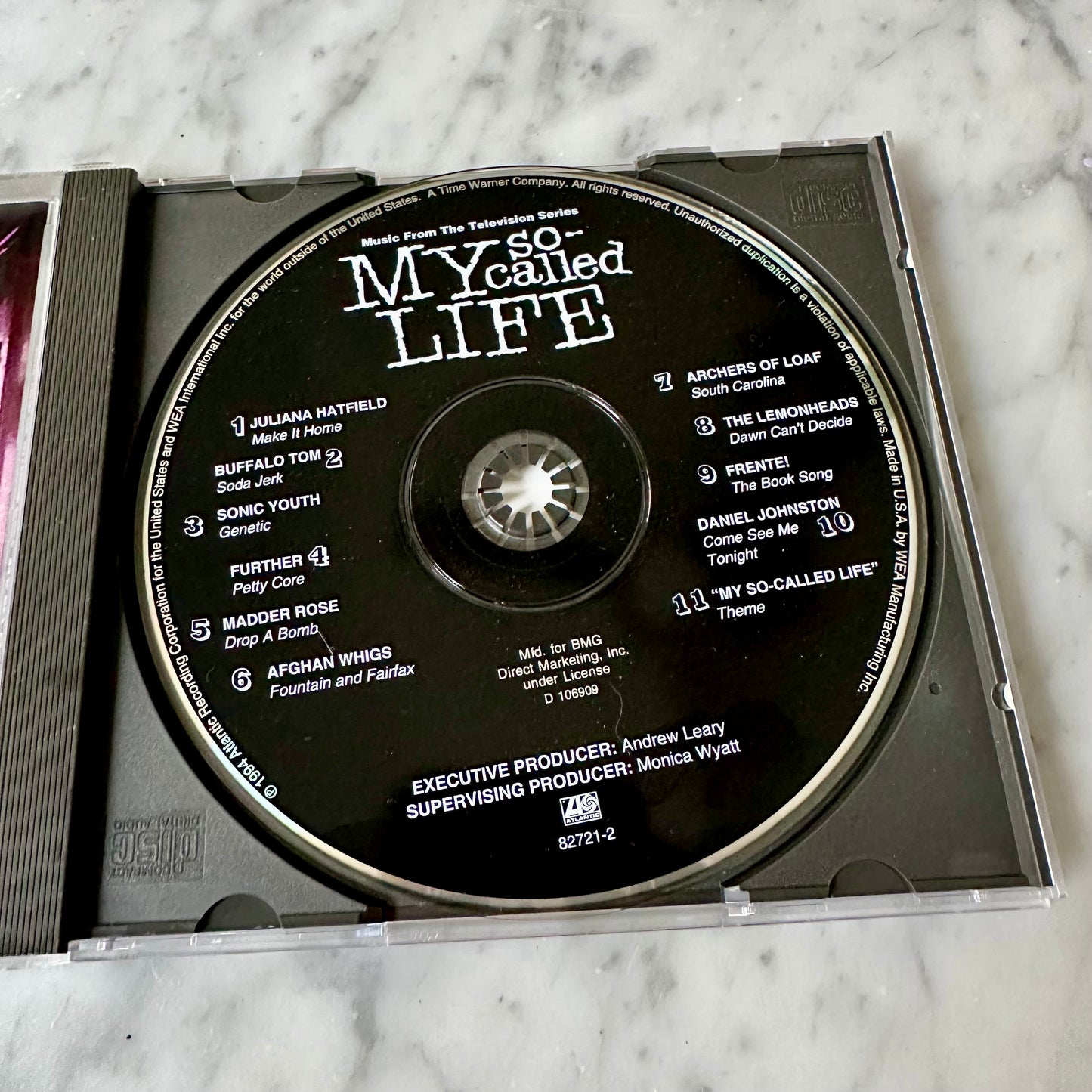 My So Called Life Soundtrack CD